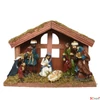 Kép 1/2 - Betlehem karácsonyi dekor '24 6 figurával 10cmx20cmx14cm sdkae