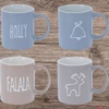 Kép 13/15 - Bögre porcelán 340ml karácsony mintás 4féle KPM25