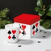 Kép 1/4 - Bögre porcelán 3,5dl Card Deck dobozban