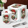 Kép 1/4 - Bögre porcelán 3,5dl dobozban, Frida: Memory the Heart