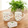Kép 3/3 - Bögre porcelán 3,5dl Garden Dreams 2db-os dobozban