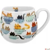 Kép 2/3 - Bögre porcelán 430ml Teacup Cats dobozban