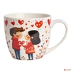 Kép 1/3 - Bögre porcelán 460ml Couple díszcsomagolásban