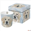 Kép 2/3 - Bögre porcelán 4dl Quinn dobozban