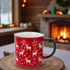 Kép 7/7 - Bögre porcelán 540ml karácsony mintás 3féle KPM25