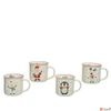 Kép 1/2 - Bögre porcelán karácsony 24' karácsony mintás4 féle 12.5cmx11.5cmx10.5cm sdkae