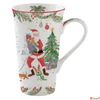 Kép 1/2 - Bögre Porcelán karácsonyi 6dl Joyful Santa dobozban
