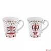 Kép 1/2 - Bögre Porcelán karácsonyi 2,7dl Wonderland Christmas 2db-os dobozban