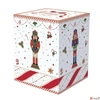 Kép 2/2 - Bögre Porcelán karácsonyi 3,5dl szűrős tetővel Nutcracker Twist dobozban