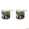 Kép 1/2 - Bögre szett Porcelán 3dl Renoir: Bál a Le moulin de la Galett 2db-os dobozban