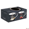 Kép 2/2 - Bögreszett porcelán 3,5dl It's Coffee Time 2db-os dobozban