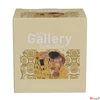 Kép 4/6 - Bögre teaszűrővel és medállal (Klimt) THE KISS ECRU Díszdobozban