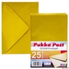 Kép 1/5 - Boríték C6 szilikonos Pukka PadGold, arany