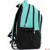 Kép 6/8 - Budmil ovális hátizsák 25' Menta-Fekete,33x49x28cm 10110183/S48