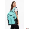 Kép 7/8 - Budmil ovális hátizsák 25' Menta-Fekete,33x49x28cm 10110183/S48