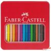 Kép 2/2 - Faber-Castell színes ceruza 16dbdb Grip Jumbo Aqarell színes cer fém betekintő ablakos dobozban 110916