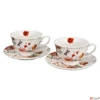 Kép 4/8 - Csésze csészealjjal porcelán REBECCA 2db/szett Díszdobozban