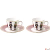 Kép 1/2 - Csésze+alj Porcelán karácsonyi 80ml Nutcracker 2db-os dobozban