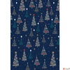 Kép 7/17 - Csomagolópapír karácsonyi 70x200cm, diszcsomagoló vegyes minták Clairfontaine/Eurowrap