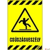 Kép 1/2 - Tábla Matrica C Csúszásveszély