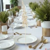 Kép 5/6 - Selyemvirág művirág 105cm Eremurus metál világosarany 6,3x7,5x105cm DST25