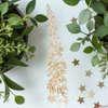 Kép 6/6 - Selyemvirág művirág 105cm Eremurus metál világosarany 6,3x7,5x105cm DST25