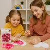 Kép 1/2 - Dekor pompom 1,5cm vegyes rózsaszín 1,5cm 50db-os 25