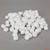 Kép 1/2 - Dekor pompom 20mm fehér zsenília golyó, 100db/cs
