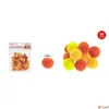 Kép 2/2 - Dekor pompom vegyes sárga 1,5cm 50db-os 25