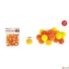 Kép 2/2 - Dekor pompom vegyes sárga 1cm 120db-os 25