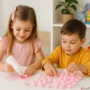 Kép 1/2 - Dekor pompom világos rózsaszín 3cm 10db-os 25