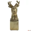 Kép 1/2 - Dekor szarvas arany Deer Isaac M gold 25cm Holland SDDST53