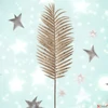 Kép 2/2 - Dekorág glitteres 23 pálmalevél, pezsgő 70cm