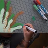 Kép 2/5 - Dekormarker 4mm Schneider akril, Paint-It 320, fehér TSC320F