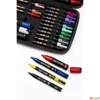 Kép 2/4 - Dekormarker Uni készlet, táskában, Posca, 40 darabos