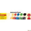 Kép 1/2 - Eberhard Faber festék EF-Festék iskolai tégelyben szett6x25ml E575506