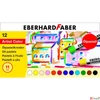 Kép 1/2 - Eberhard Faber olajpasztell 12db 11mm átmérő E522012
