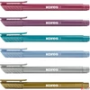 Kép 2/3 - Ecsetiron készlet Kores Metallic Style, 6 metál szín