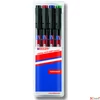 Kép 1/2 - Edding 140S 4-es készlet OHP OHP-permanent alkoholos marker 0,3mm filc, marker