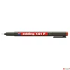 Kép 3/3 - Edding 141F piros OHP permanent alkoholos marker 0,6mm filc, marker