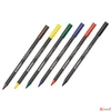Kép 2/2 - Edding 4200/6 porcelán ecsetirón 6-os készlet family színek Porcelán marker ecsetjellegű