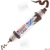 Kép 2/3 - Edding 5400 Akril marker (2-3 Mm/5-10 Mm) Chocolate Brown 3D DOUBLE LINER