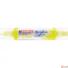 Kép 2/3 - Edding 5400 Akril marker (2-3 Mm/5-10 Mm) Neon Yellow 3D DOUBLE LINER