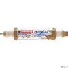 Kép 1/3 - Edding 5400 Akril marker (2-3 Mm/5-10 Mm) Rich Gold 3D DOUBLE LINER