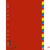 Kép 2/2 - Elválasztó regiszter A4 Donau műanyag 1-31-ig színes Iratrendezés DONAU 7736095PL-99