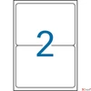 Kép 1/2 - Etikett címke Apli 199,6x143,5 mm, poliészter, időjárásálló fehér, 40 etikett/csomag
