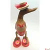 Kép 1/13 - Fa dekor faragott kacsa figura kézzel festett faragott fa dekor figura több féle közepes méretű 30cm