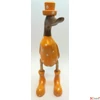 Kép 12/13 - Fa dekor faragott kacsa figura kézzel festett faragott fa dekor figura több féle közepes méretű 30cm