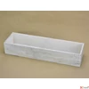 Kép 1/2 - Fa dekor tároló szürke festett, 35x10x6cm GRAVÍROZHATÓ!