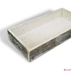 Kép 4/4 - Fa dekor tároló szürkésbarna kicsi 20x10cm